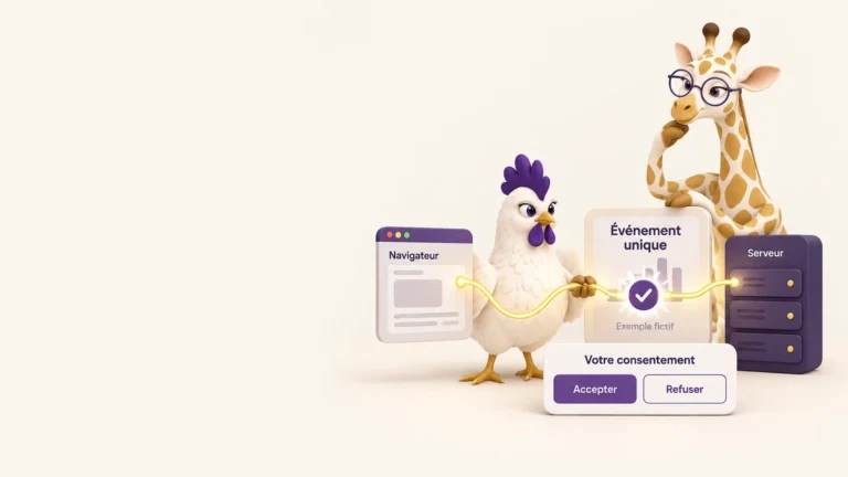 Amana et une poule de l&rsquo;Unit&eacute; Inkunga relient le navigateur et le serveur &agrave; un &eacute;v&eacute;nement unique, avec le choix de consentement.