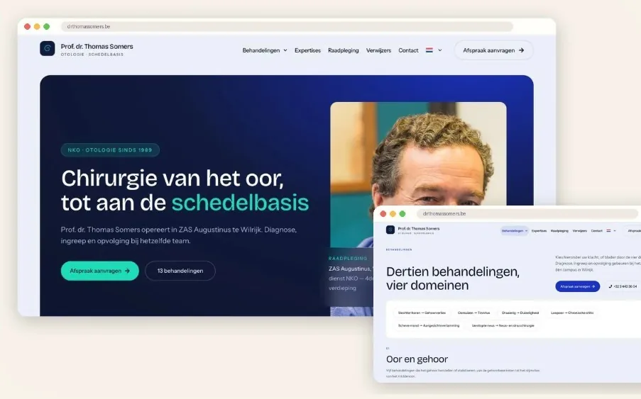 Page d&rsquo;accueil du site du Dr Thomas Somers